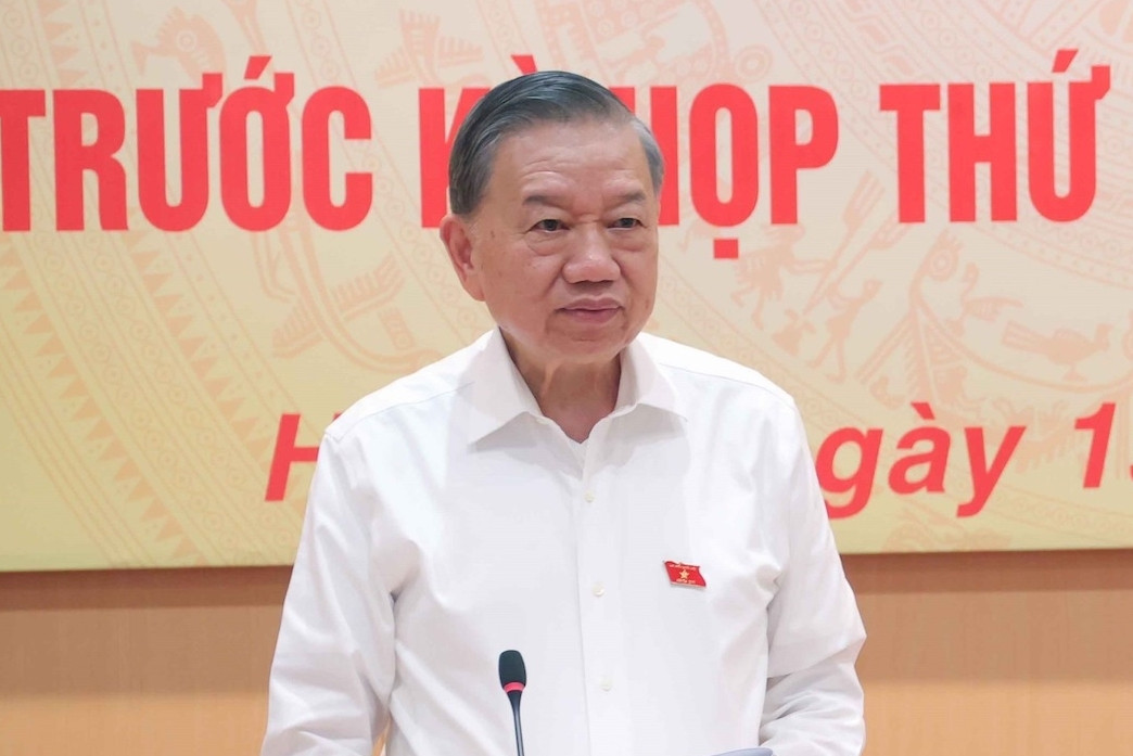 Tổng Bí thư, Chủ tịch nước Tô Lâm dự buổi làm việc của đoàn ĐBQH Hà Nội
