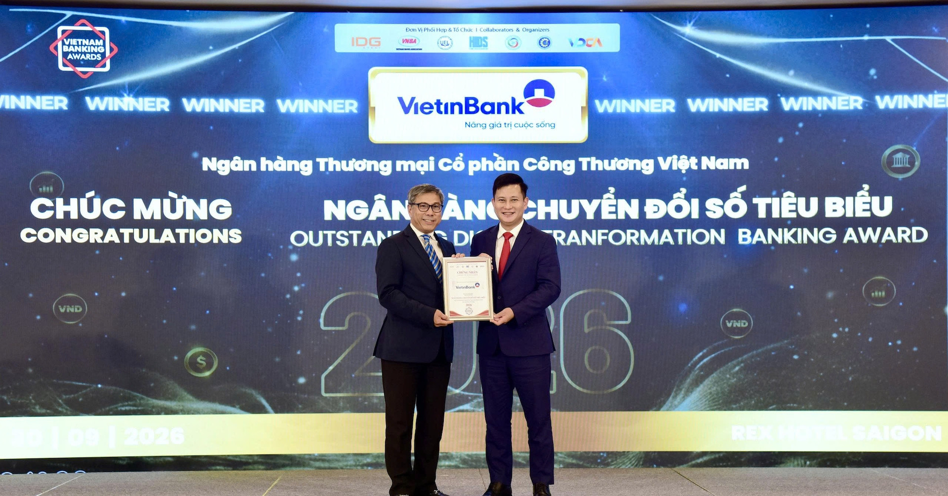 VietinBank khẳng định bước tiến chuyển đổi số với chuỗi giải thưởng danh giá