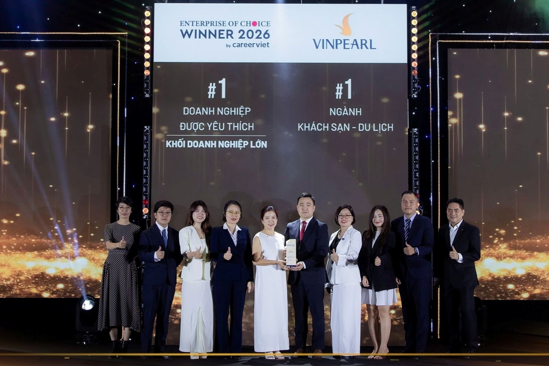 Vinpearl là doanh nghiệp lớn được người lao động yêu thích nhất năm 2026