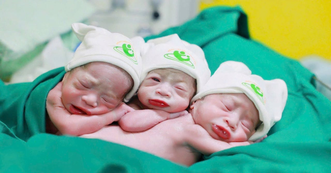 Đặt 2 phôi mang tam thai, hành trình căng thẳng đón 3 con