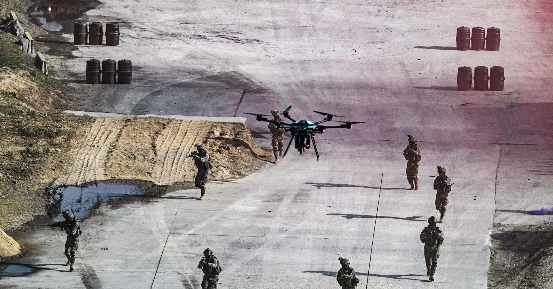 Tương lai của tác chiến tại Hàn Quốc: Binh lính, UAV và robot cùng "xung trận"