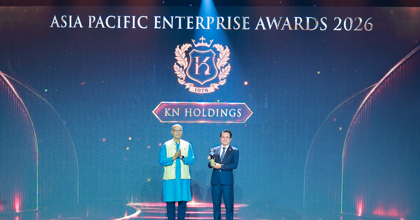 KN Holdings được vinh danh Doanh nghiệp xuất sắc Châu Á