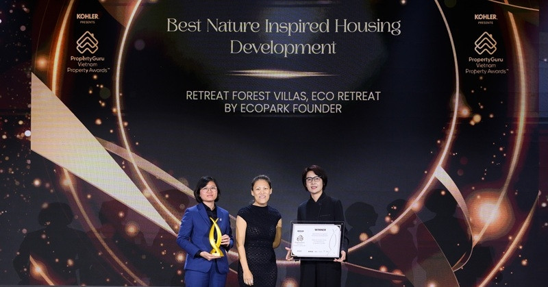 Nhà sáng lập Ecopark nhận cơn mưa giải thưởng tại PropertyGuru 2026