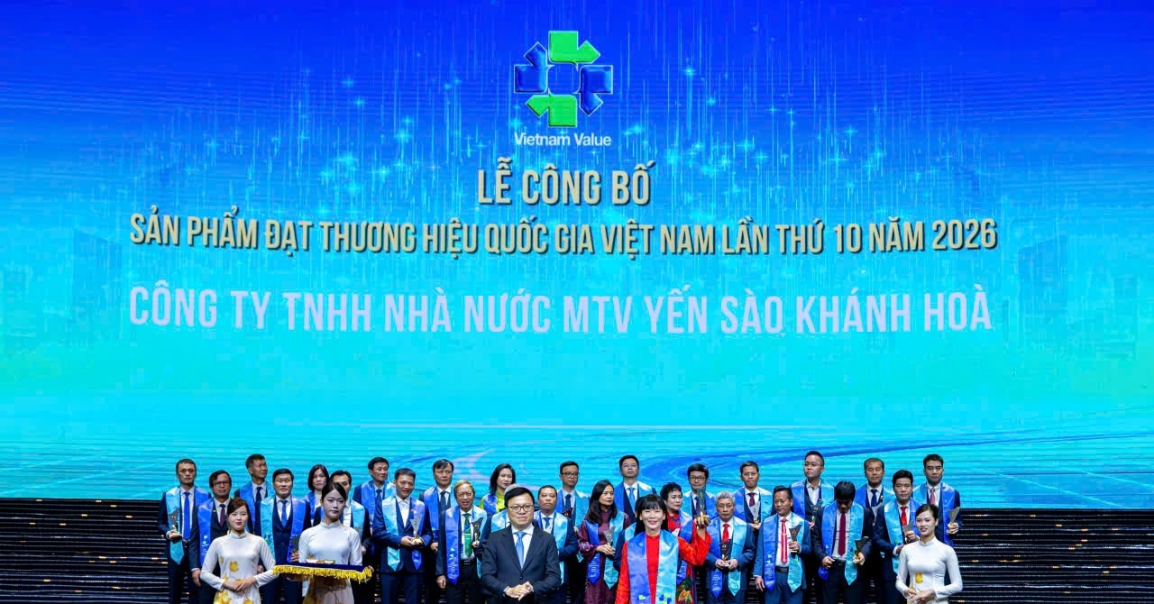 Yến sào Khánh Hòa 5 lần liên tiếp đạt Thương hiệu Quốc gia Việt Nam