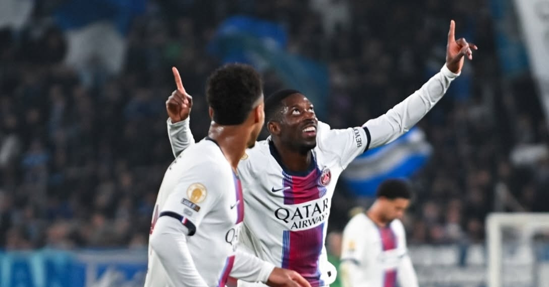 Dembele lập công chuộc tội, PSG ngược dòng ngoạn mục