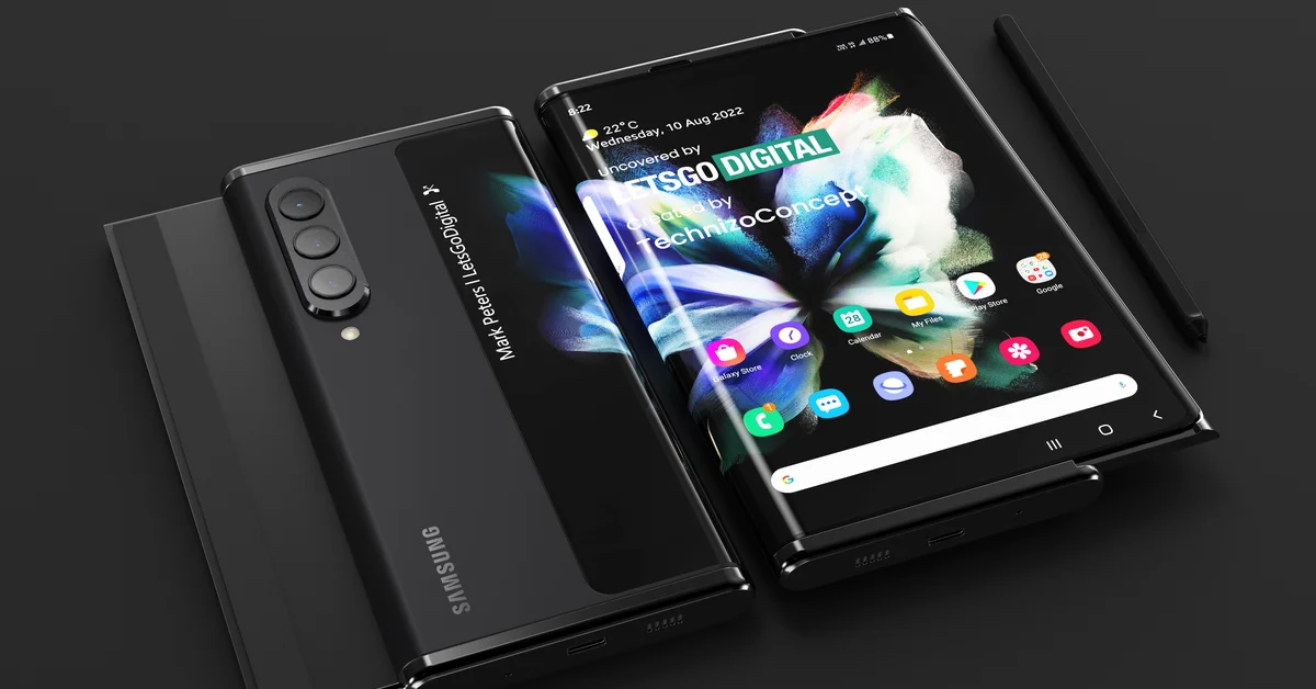 Samsung gây sốc năm 2027: 6 điện thoại gập, Galaxy Z Slide màn hình cuộn lộ diện