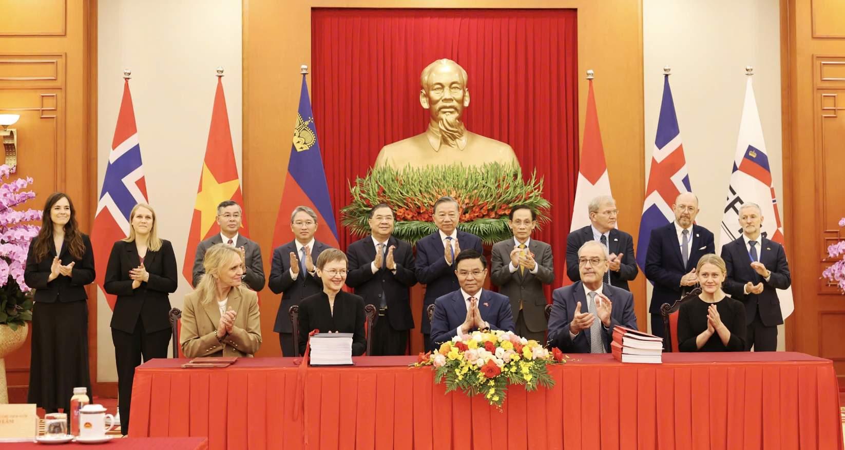 Việt Nam - EFTA chính thức ký kết Hiệp định Thương mại tự do