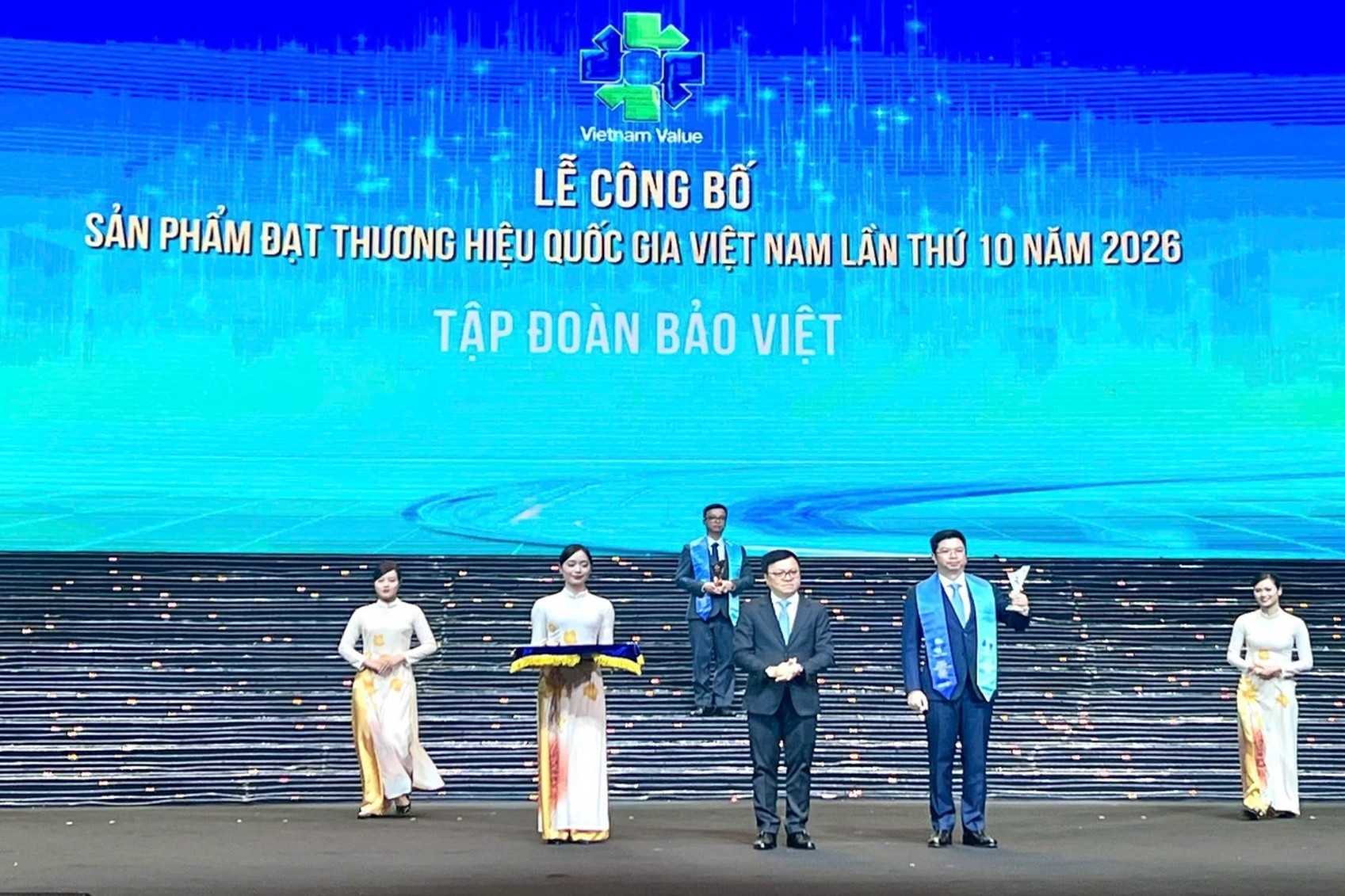 Bảo hiểm Bảo Việt 3 kỳ liên tiếp đạt Thương hiệu Quốc gia