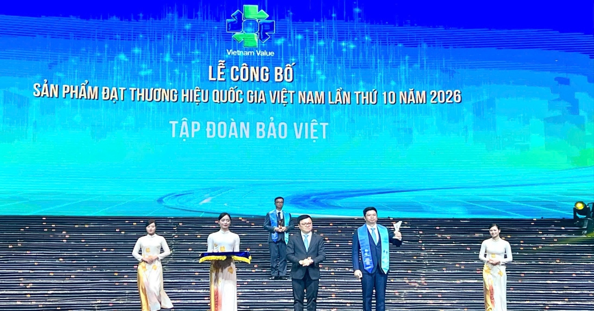 Bảo hiểm Bảo Việt 3 kỳ liên tiếp đạt Thương hiệu Quốc gia