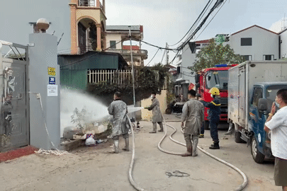 Công an xác minh vụ nghi rò rỉ hóa chất khiến 40 người nhập viện ở Hà Nội