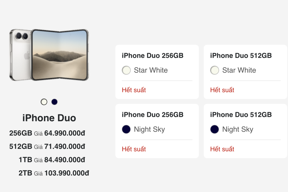 iPhone Duo được bán lại từ suất đặt trước chênh lệch đến 19 triệu đồng