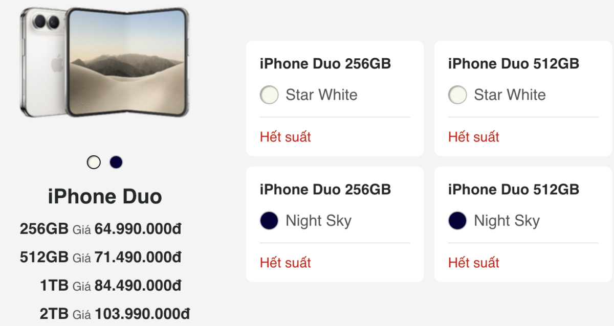iPhone Duo được bán lại từ suất đặt trước chênh lệch đến 19 triệu đồng