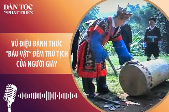 Vũ điệu đánh thức “báu vật” đêm trừ tịch của người Giáy