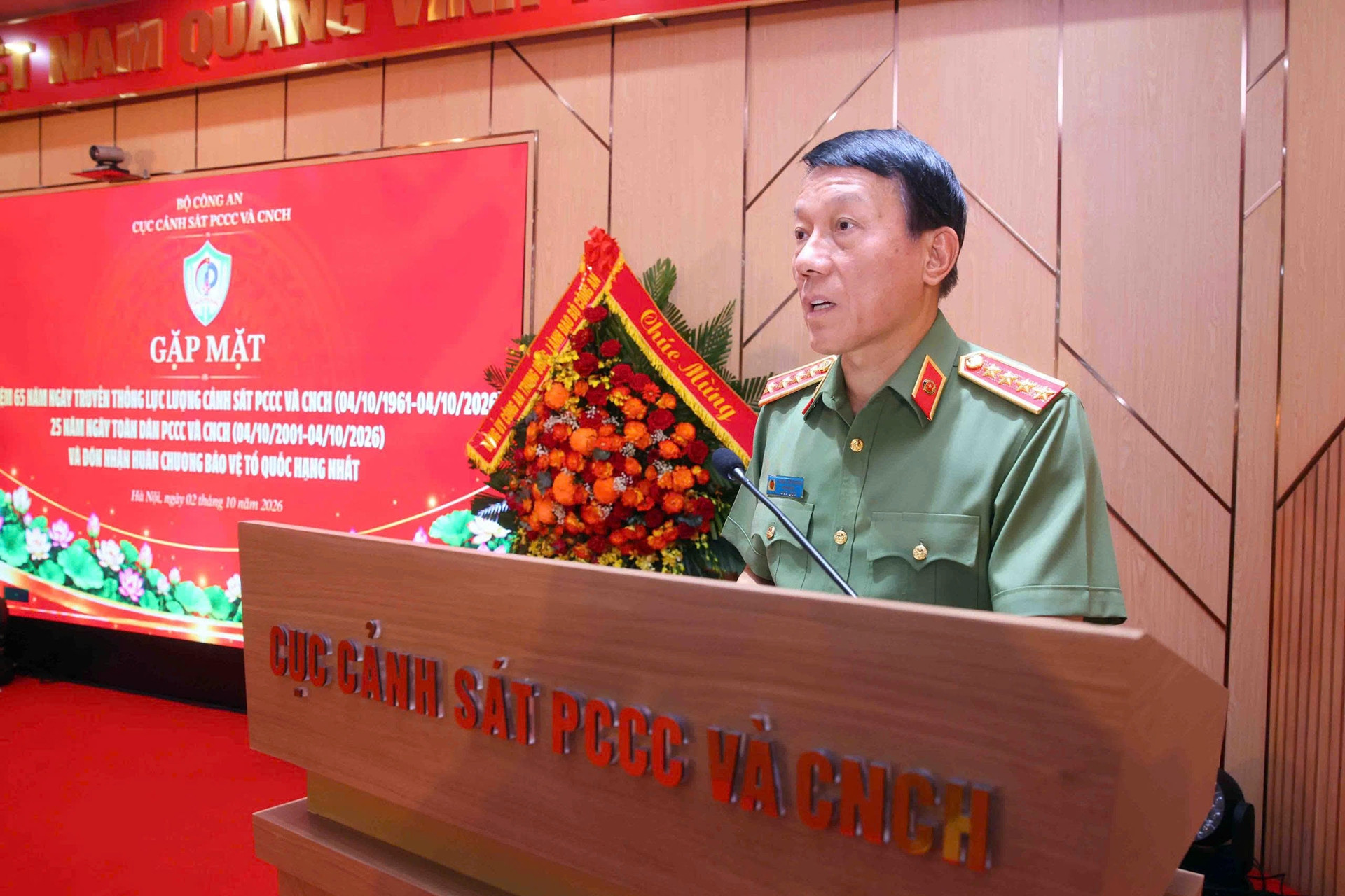 Bộ trưởng Lương Tam Quang: PCCC phải đi trước, ứng phó nhanh với thách thức mới