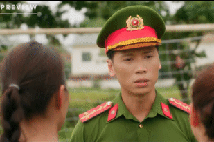 'Đội bóng nữ làng Xuân' tập 9: Đại uý công an Trần Chiến Thắng làm huấn luyện viên