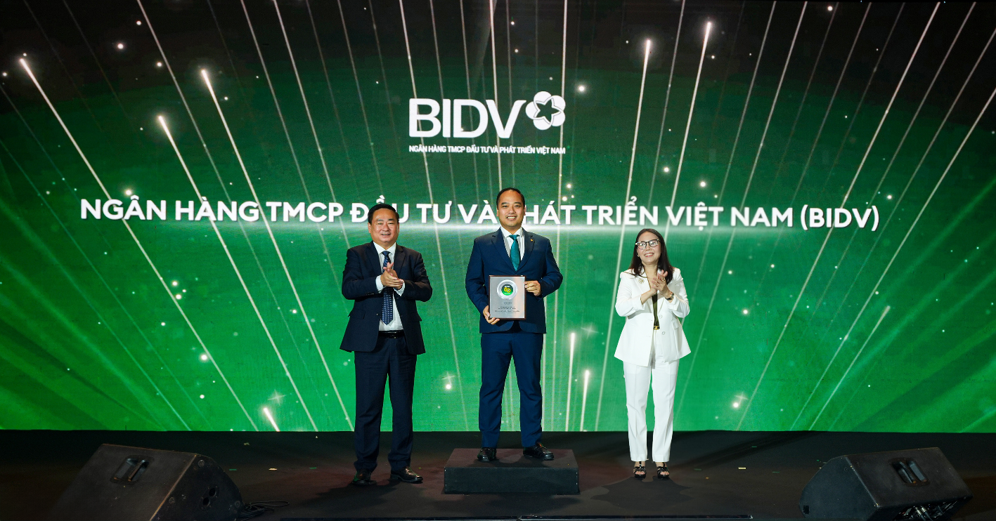 BIDV - Top 50 Doanh nghiệp dẫn đầu về ESG