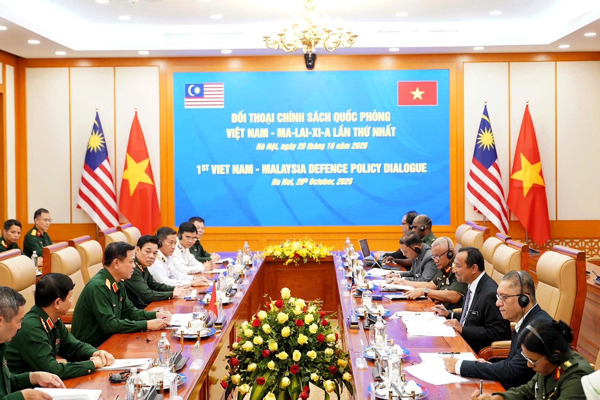Hoan nghênh Malaysia trưng bày tại triển lãm quốc phòng quốc tế Việt Nam