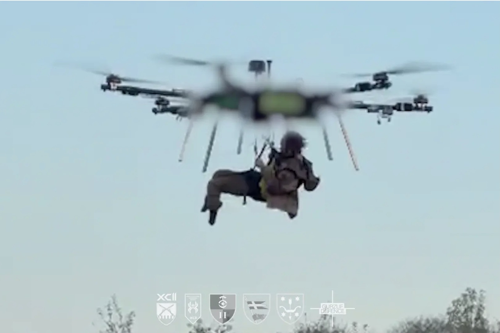 Ukraine lần đầu tiên dùng UAV sơ tán thương binh khỏi tiền tuyến