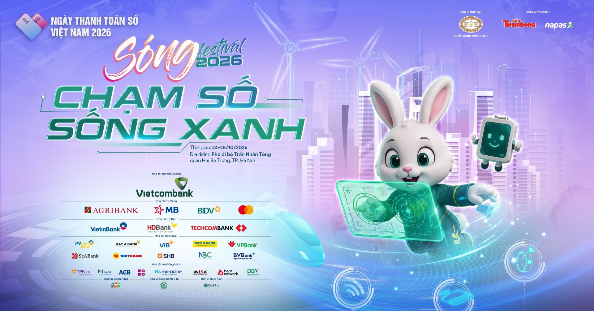 Sóng Festival 2026: Săn ưu đãi, trải nghiệm công nghệ và âm nhạc cùng NAPAS
