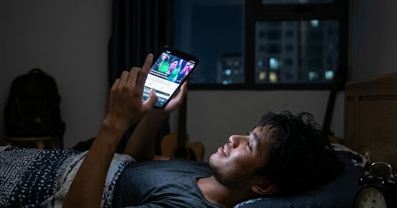 Thói quen sinh hoạt khiến giới trẻ thao thức, mất ngủ suốt đêm dài