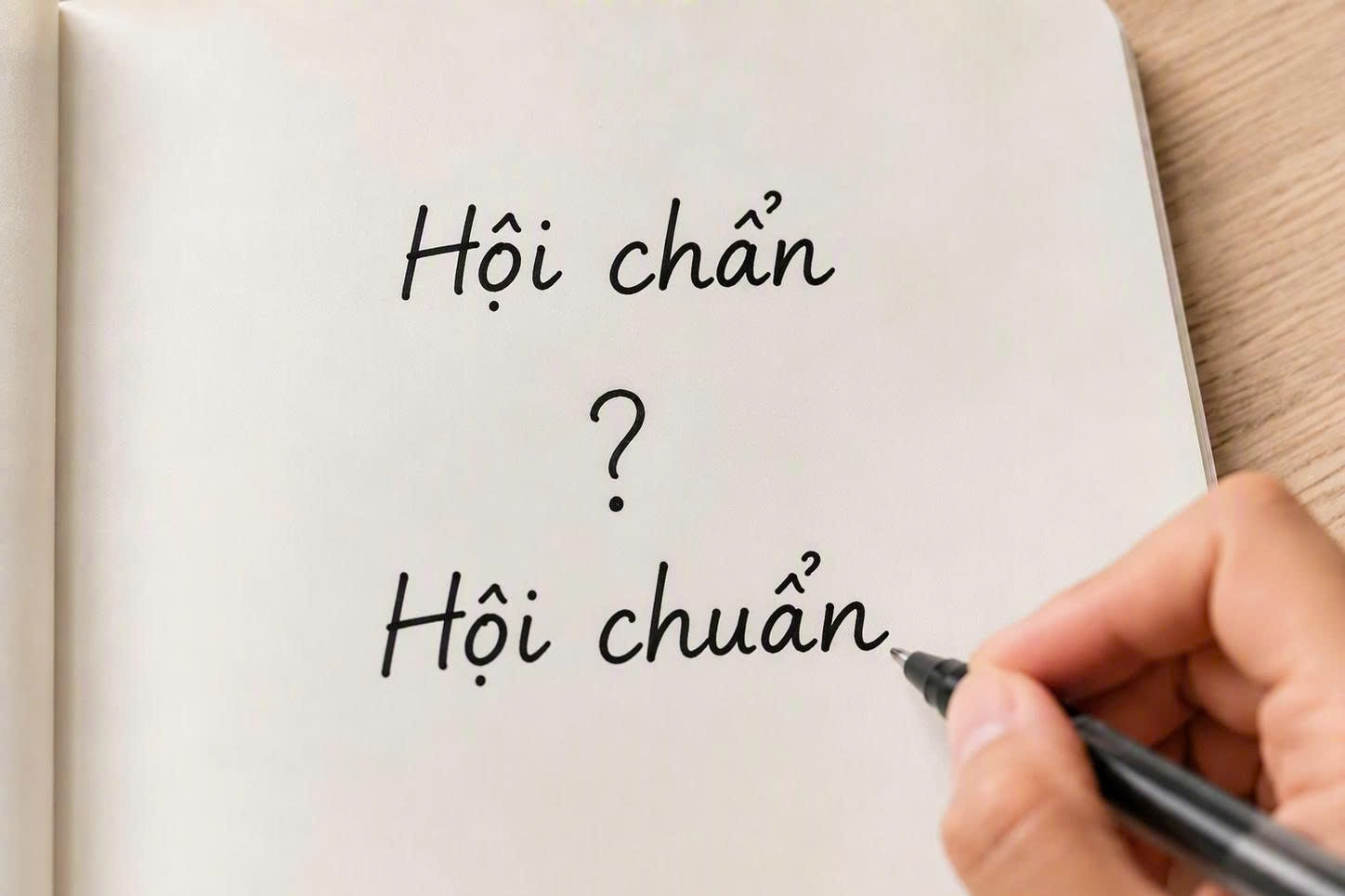 Hội chẩn hay hội chuẩn: Từ nào đúng chính tả?