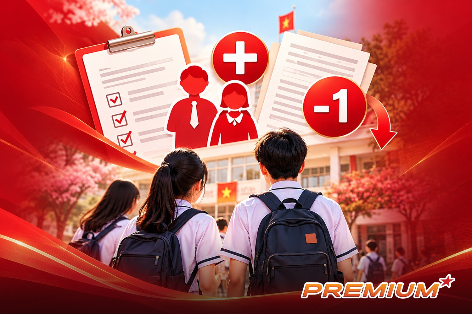 Bộ GD-ĐT đề xuất chia 2 nhóm đối tượng cộng điểm ưu tiên, giảm 1 điểm khuyến khích thi lớp 10