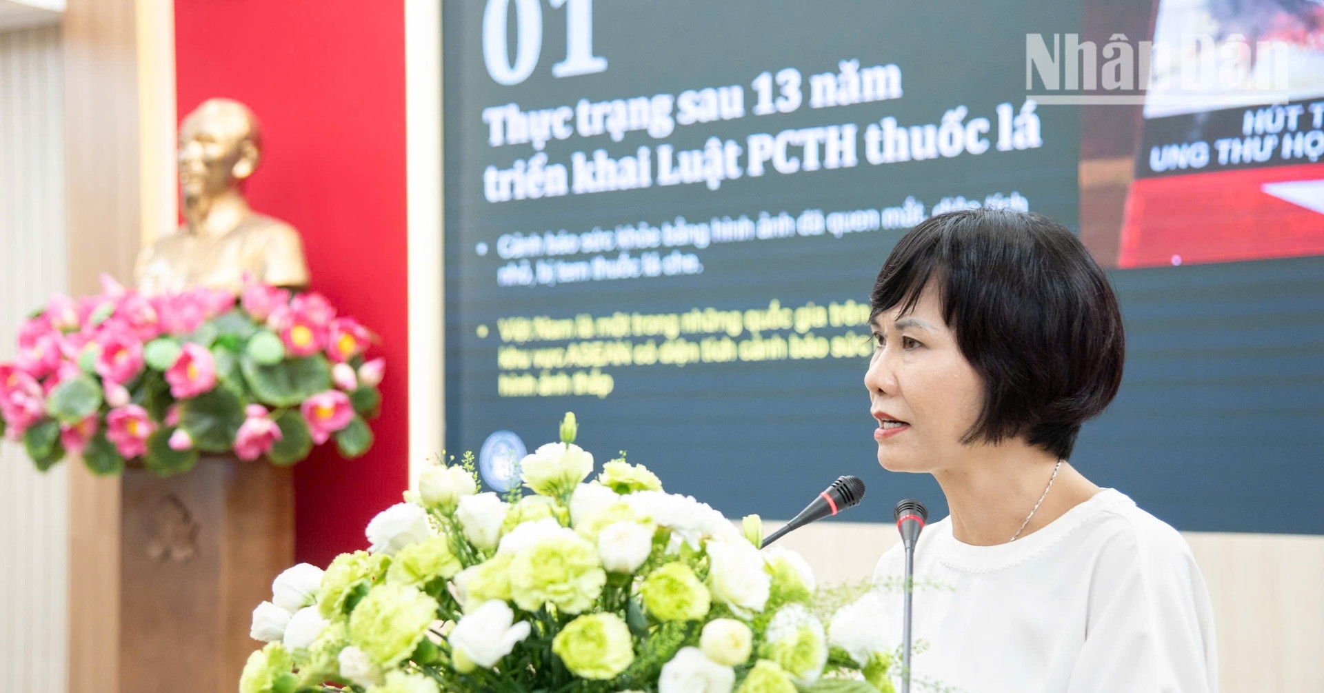Đề xuất tăng diện tích cảnh báo sức khỏe bằng hình ảnh trên bao thuốc lá lên 85%