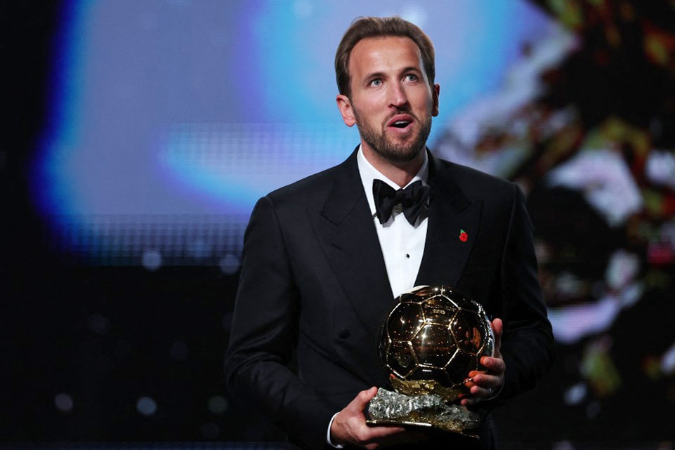 Harry Kane đoạt Quả bóng vàng 2026