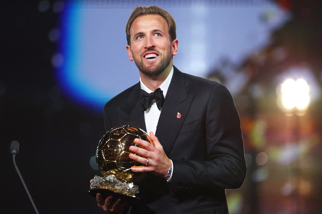 Harry Kane đoạt Quả bóng vàng 2026