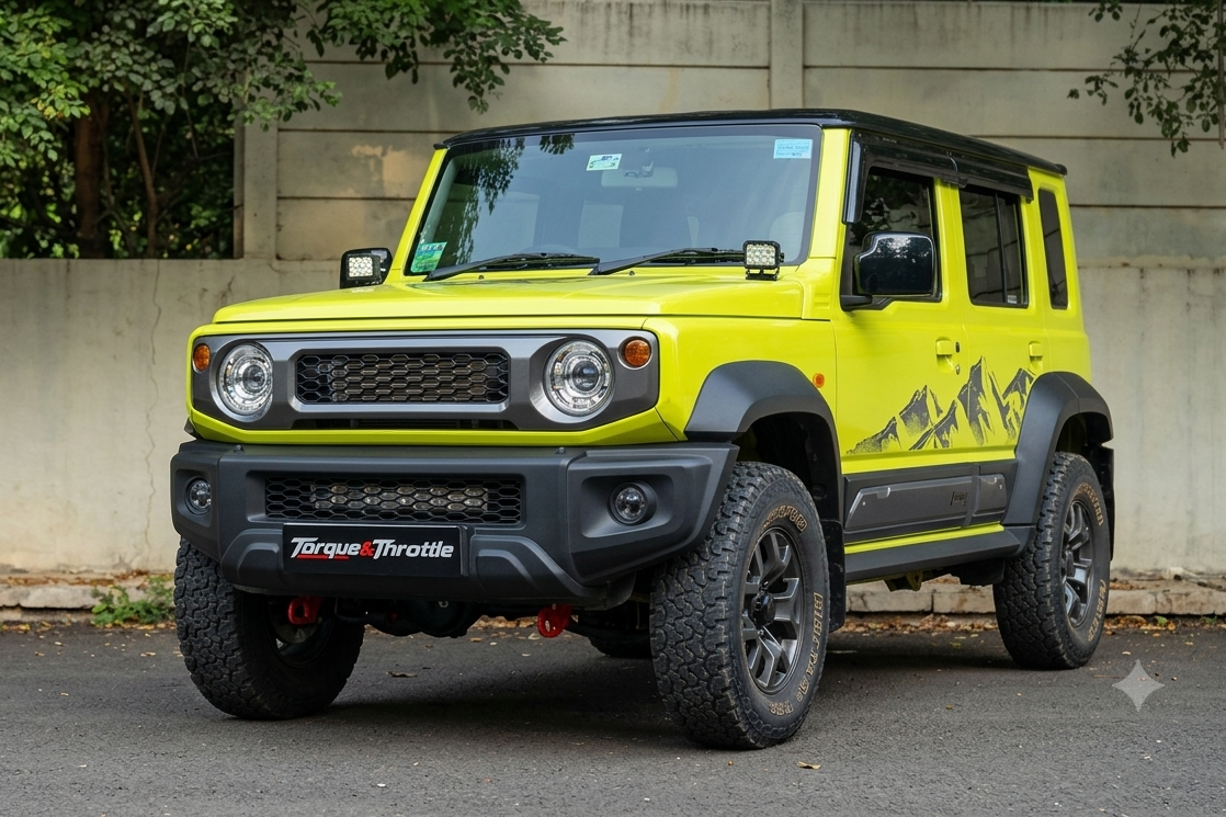 SUV địa hình cỡ nhỏ Suzuki Jimny độ turbo Stage 3, công suất 200 mã lực