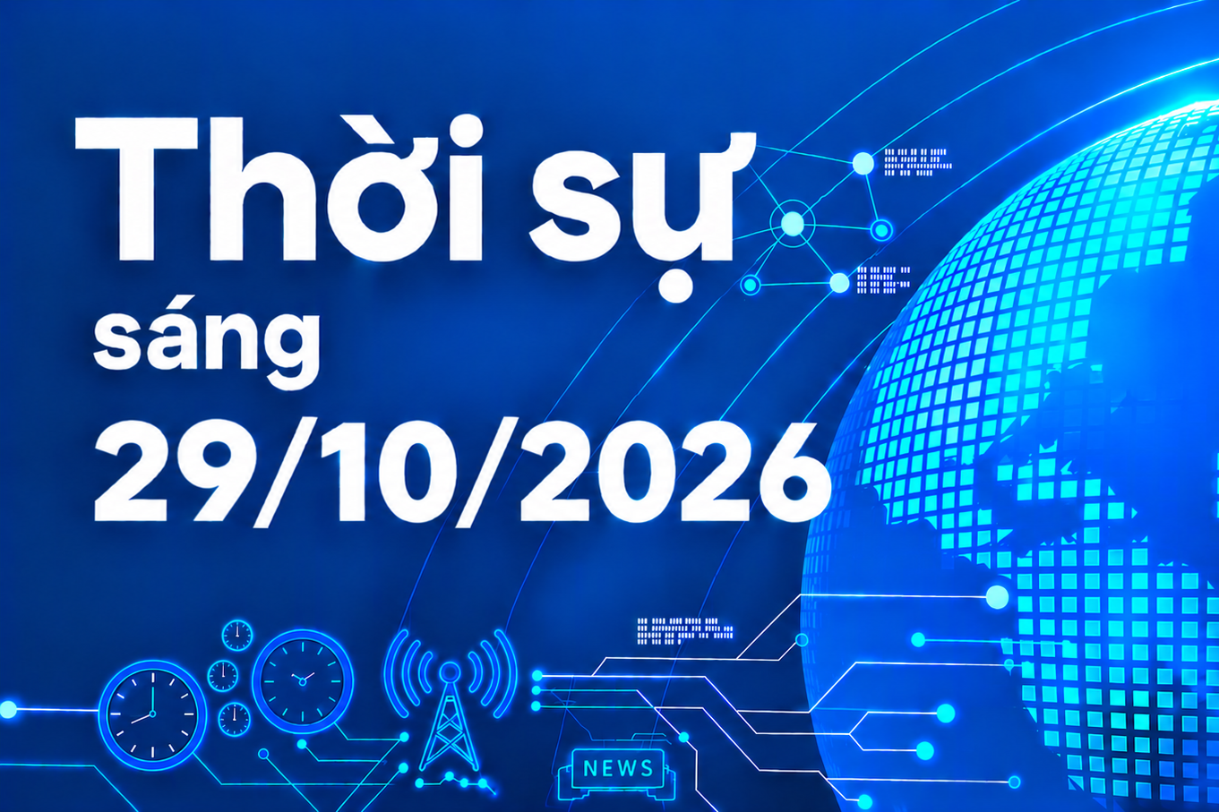 Thời sự sáng 29/10: Bắt tạm giam 3 kế toán liên quan vụ tham ô hơn 18 tỷ đồng