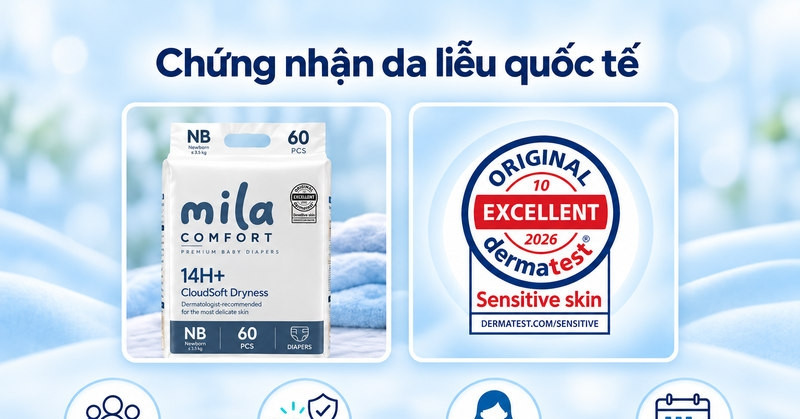Bỉm Mila hướng tới chinh phục người dùng bằng ‘tư duy chuẩn khoa học’