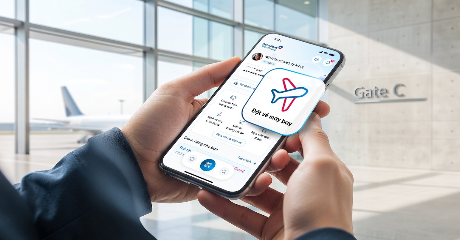 Đặt vé máy bay trên VietinBank iPay, cơ hội nhận vé khứ hồi Sun PhuQuoc Airways
