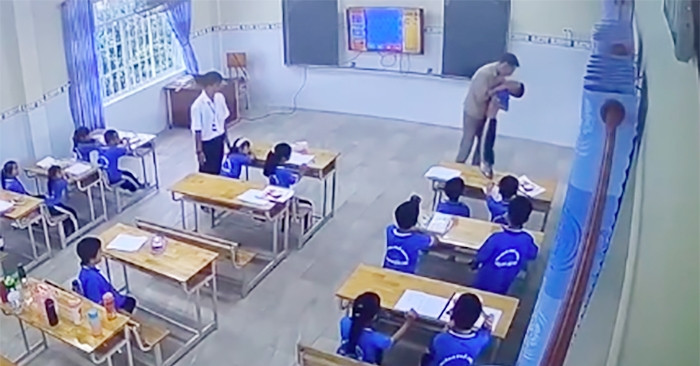 Sở GD-ĐT lên tiếng về clip giáo viên nước ngoài đánh học sinh lớp 2 ở Cần Thơ