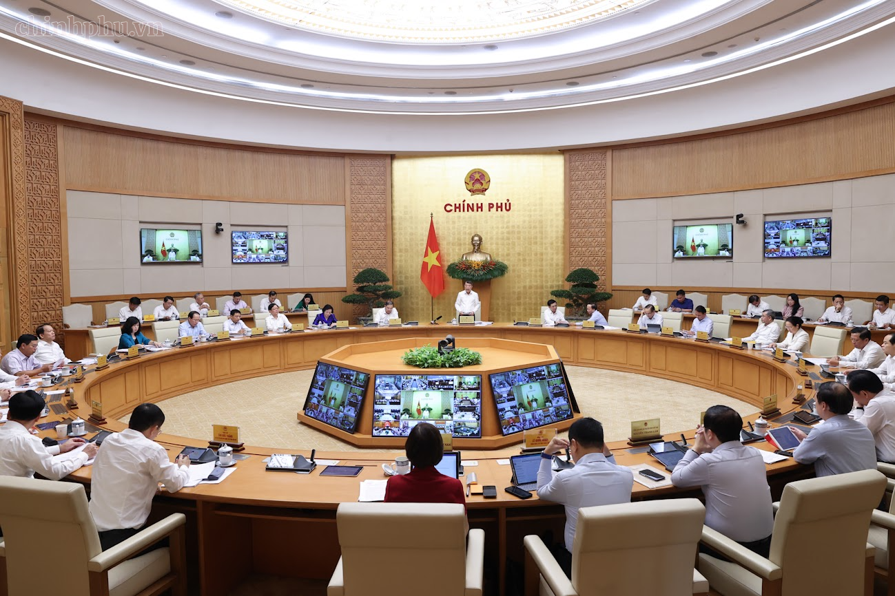 Thủ tướng Lê Minh Hưng chủ trì phiên họp Chính phủ thường kỳ tháng 9