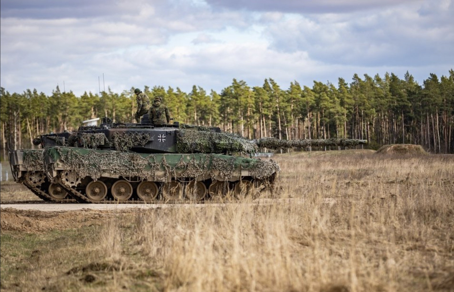 Xe tăng Leopard. Ảnh: US Army