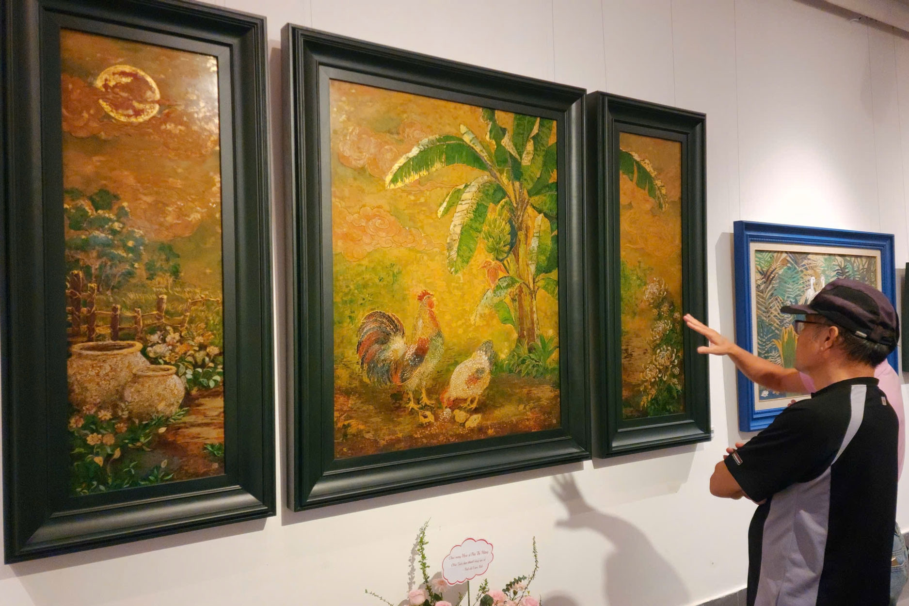 Chạm vào công phu sơn mài qua trưng bày độc đáo tại triển lãm 'Nguyên'