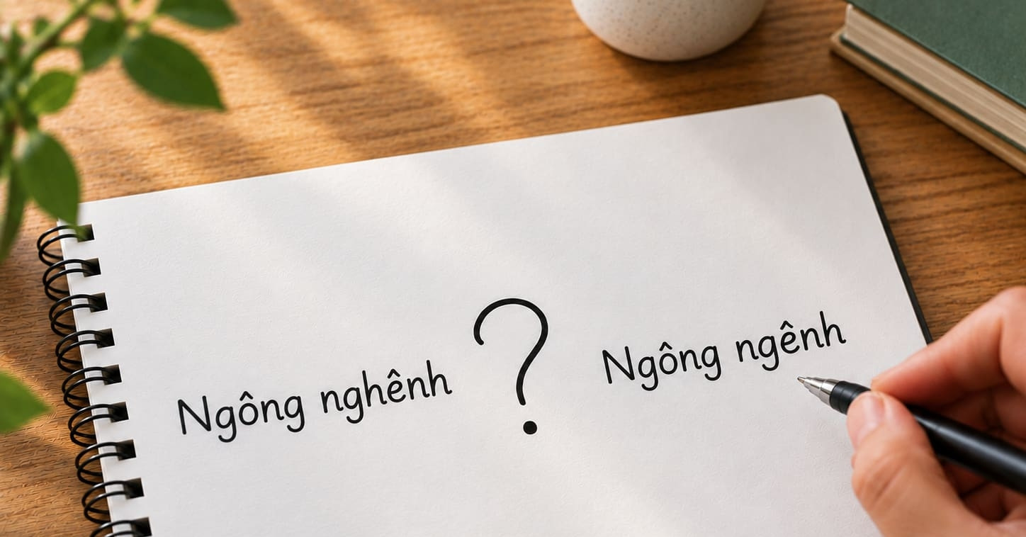 Ngông nghênh hay ngông ngênh: Từ nào đúng chính tả?