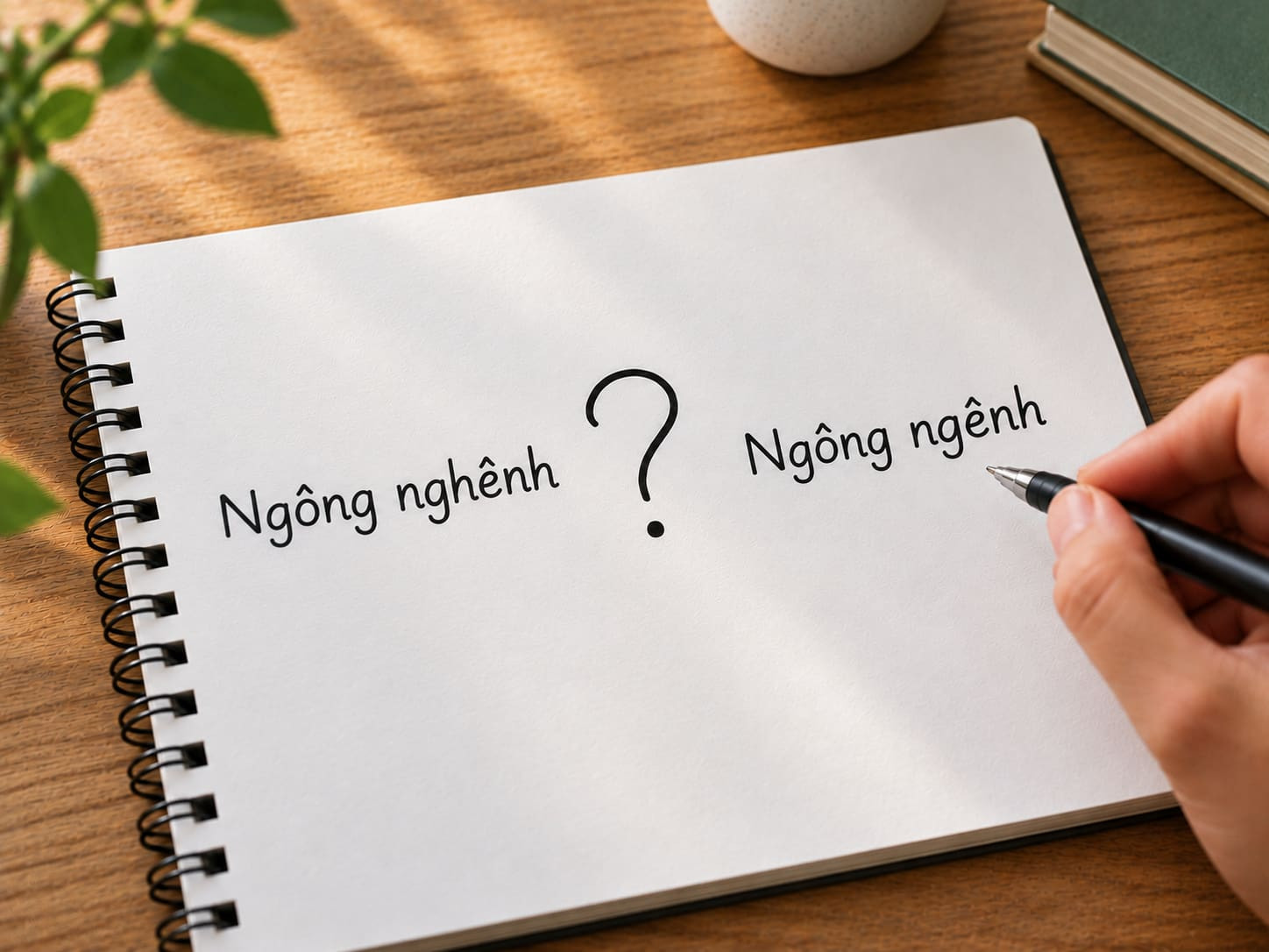 Ngông nghênh hay ngông ngênh viết đúng chính tả.jpg