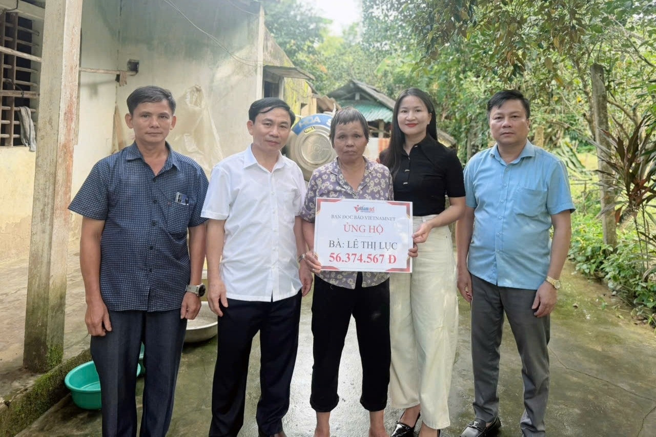 Người phụ nữ 72 tuổi mắc ung thư được bạn đọc ủng hộ hơn 56 triệu đồng