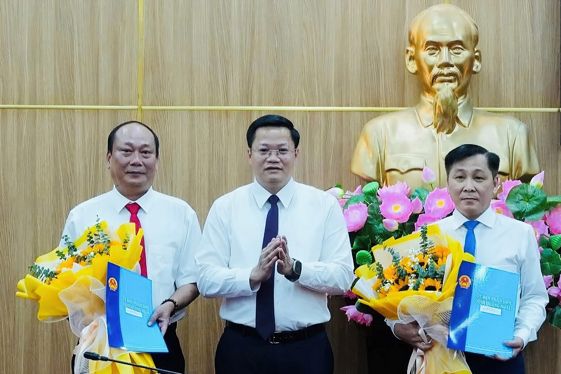 Quảng Ngãi bổ nhiệm cán bộ nhiều cơ quan, đơn vị