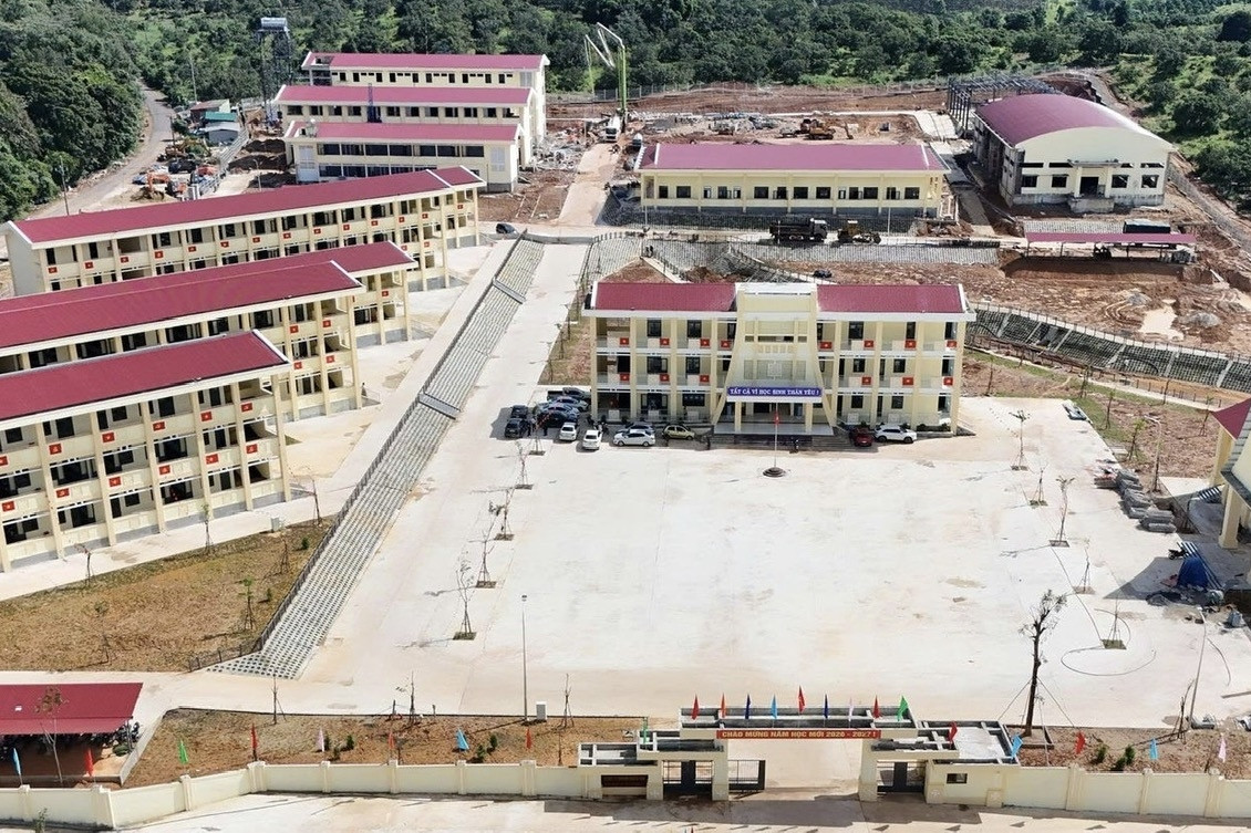 Vướng tiến độ, 7 trường liên cấp ở Gia Lai chưa kịp đón học sinh nội trú