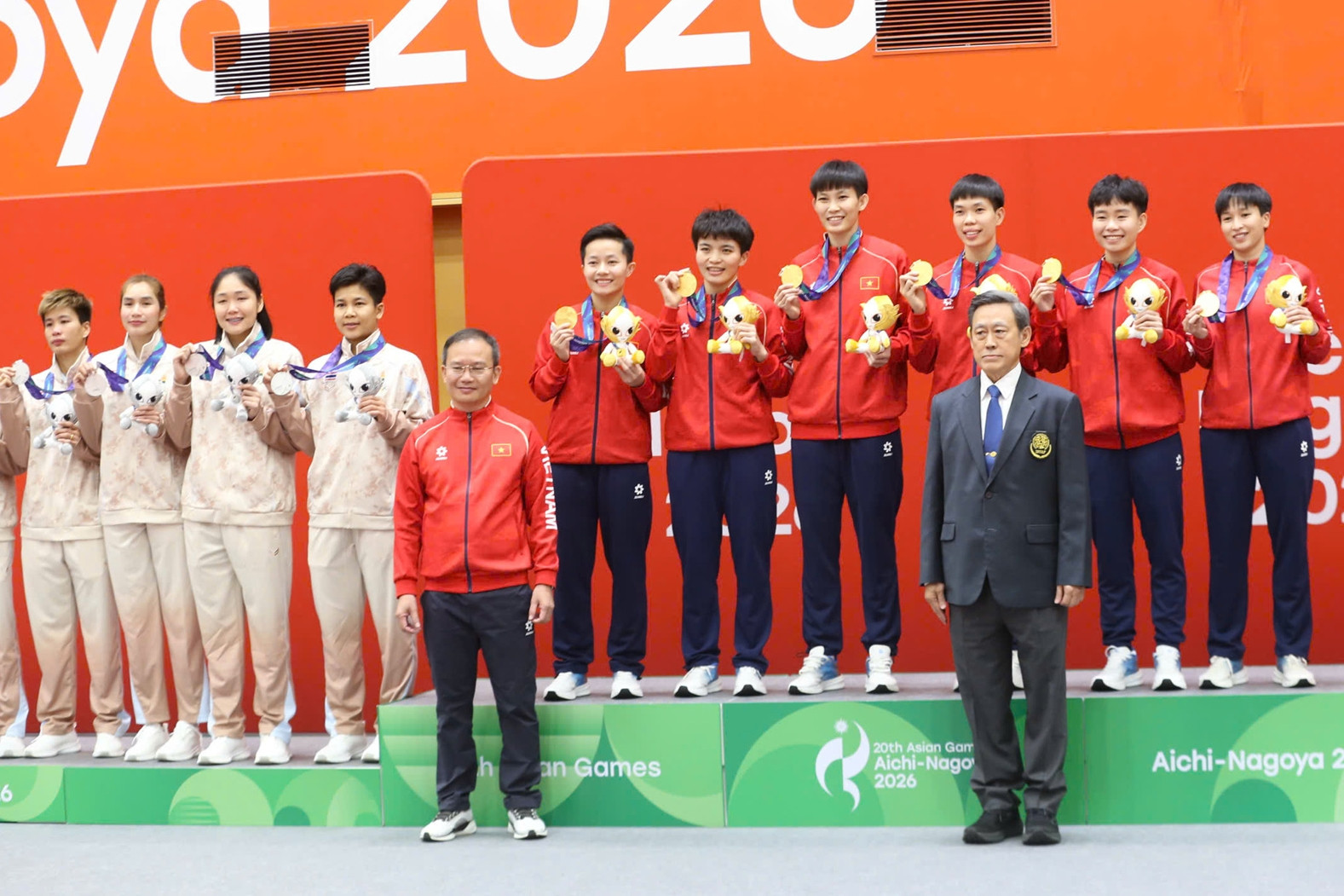 Bảng xếp hạng huy chương các nước Đông Nam Á tại ASIAD 2026