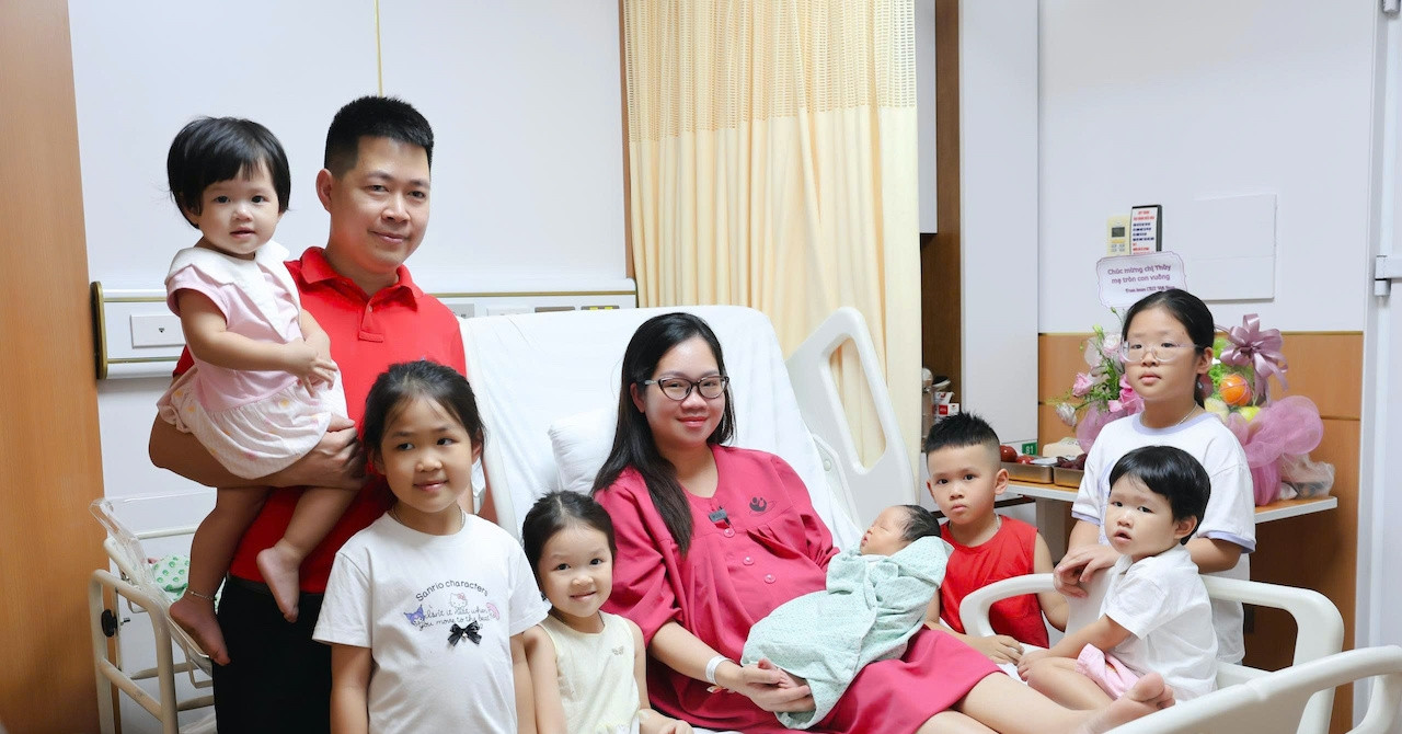 Biến cố khó ngờ của người phụ nữ Hà Nội sinh con thứ 7 sau 9 năm lấy chồng