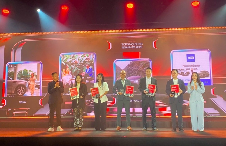 Car Choice Awards 2026: Hyundai Creta, VinFast VF 8, Mazda CX-5, Honda CR-V... được vinh danh