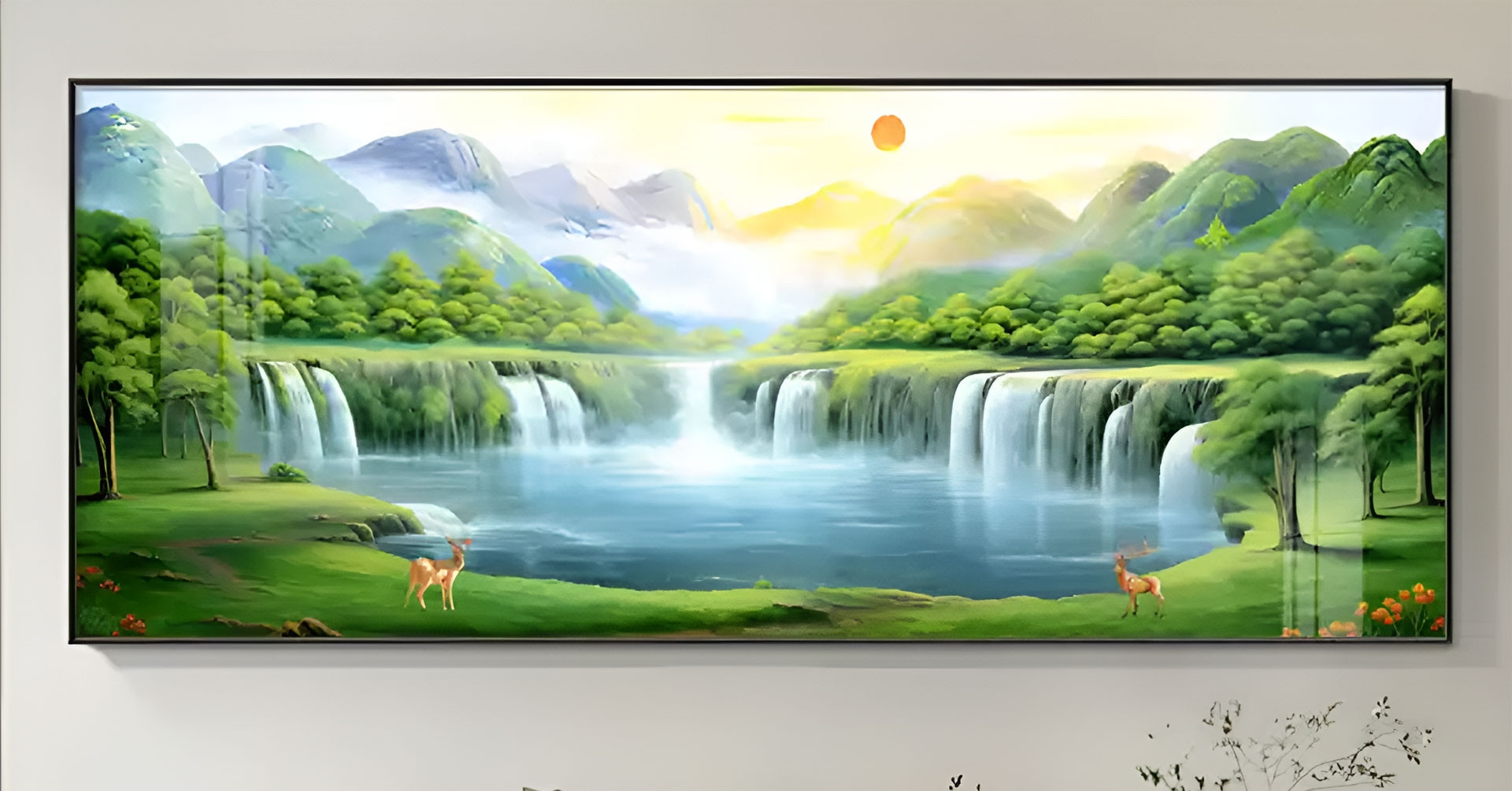 Treo tranh phong thủy trong nhà: Những điều gia chủ dễ bỏ qua