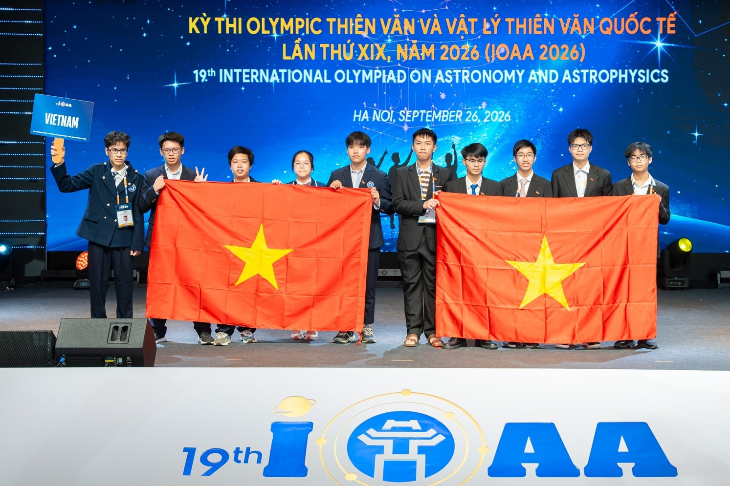 Việt Nam đoạt 6 Huy chương Vàng Olympic Thiên văn và Vật lý thiên văn quốc tế
