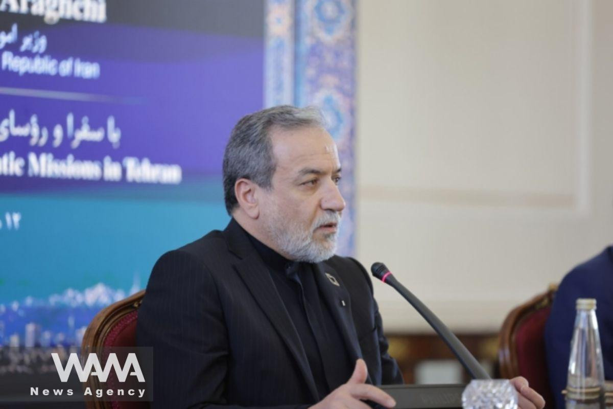 WANA Iranian Foreign Minister Abbas Araghchis meeting with ambassadors charge daffaires and heads of foreign and international missions based in Tehran 1.jpg