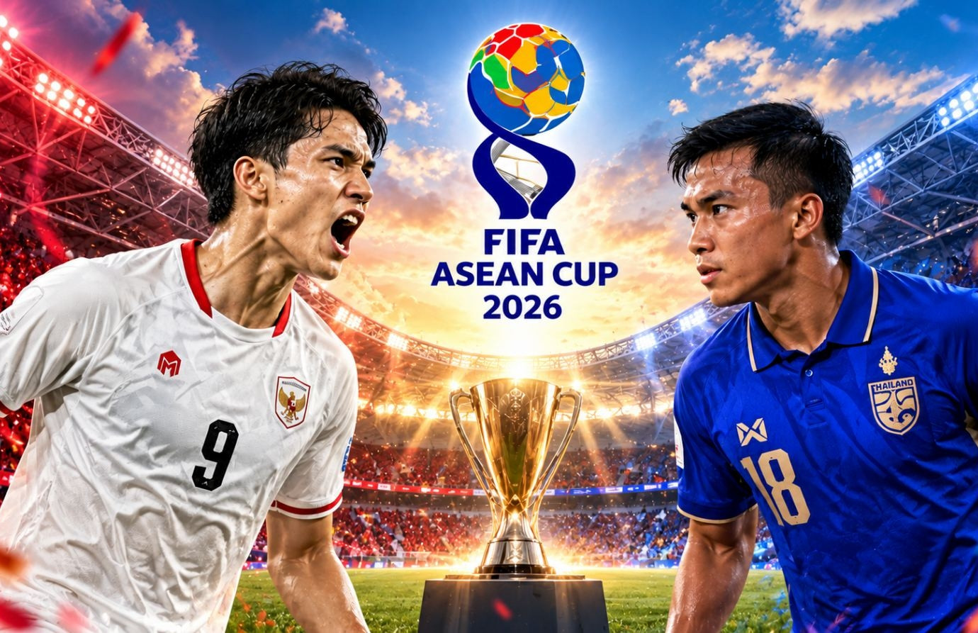 Link xem trực tiếp bóng đá Indonesia vs Thái Lan, 20h hôm nay 5/10