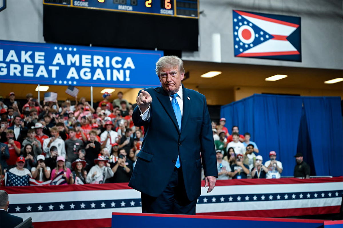 Trump van dong tranh cu o Ohio NYT.jpg